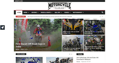 Desktop Screenshot of motorcyclediaries.in